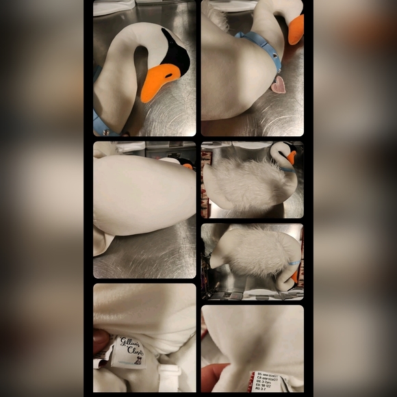 Gillians Closet White Swan Costume kids age 3-7 Cosplay Halloween/ plush display - Picture 2 of 5